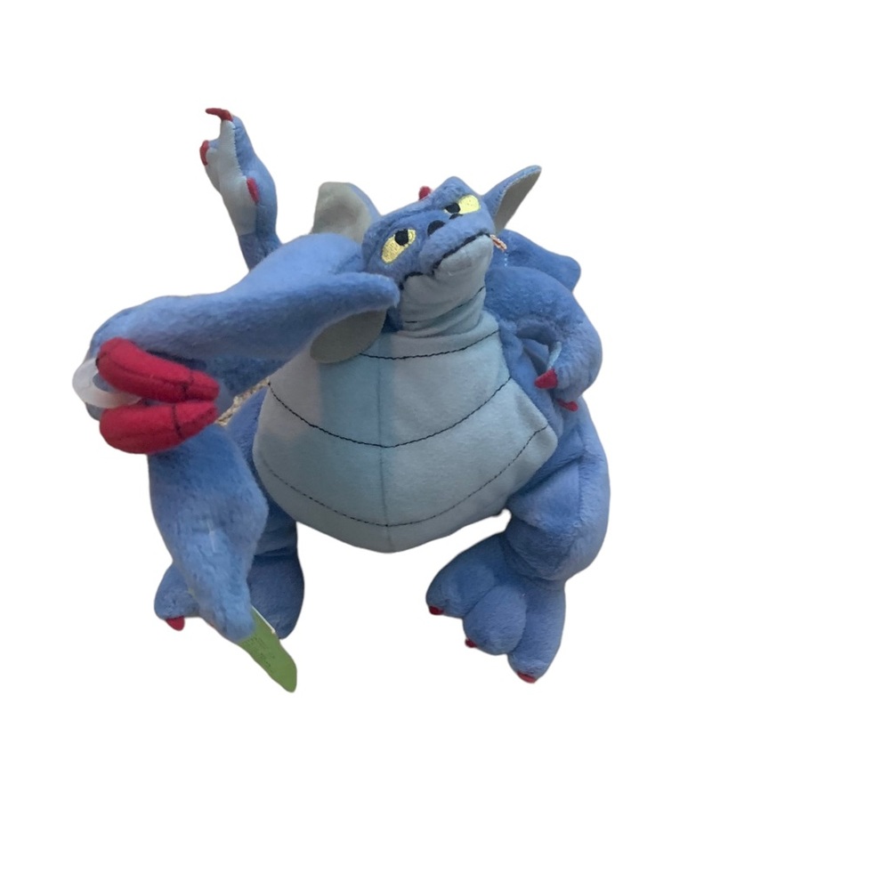 Quest for Camelot Two Headed Dragon Devon & Cornwall Plush Warner Bros 1998 NWT - Picture 3 of 7